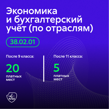 Экономика и бухгалтерский учёт (по отраслям)