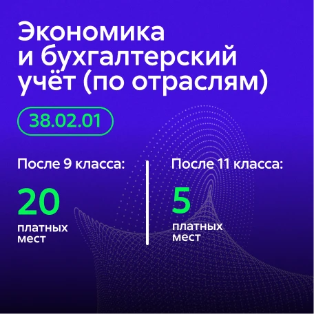 Экономика и бухгалтерский учёт (по отраслям)